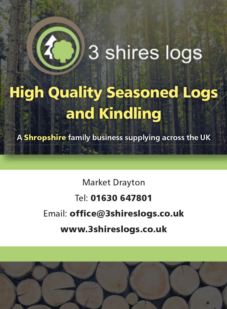 3 shire logs advert