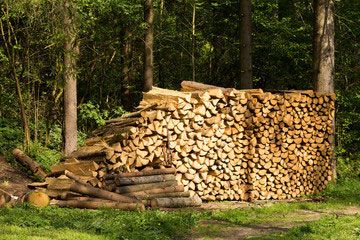 3 shires logs - log cutting